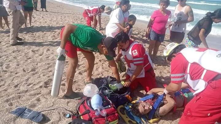 PIDEN NO NADAR EN ZONA DE FUNDADORES DE PLAYA MIRAMAR