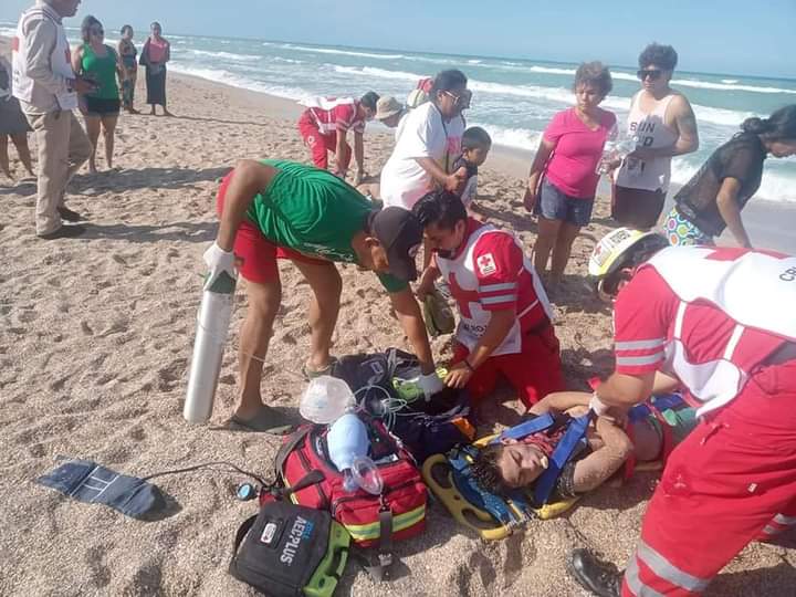 PIDEN NO NADAR EN ZONA DE FUNDADORES DE PLAYA MIRAMAR