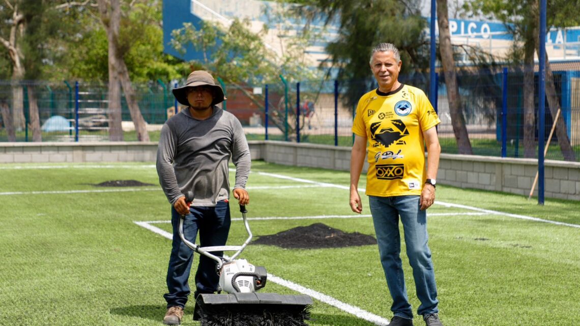 NOTORIO AVANCE PRESENTA RECONSTRUCCIÓN DEL LEGENDARIO CAMPO JOAQUÍN BADILLO