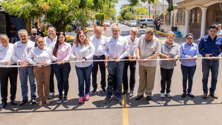 IMPARABLE EL GOBIERNO MADERENSE CON LA ENTREGA DE OBRAS DE PAVIMENTACIÓN