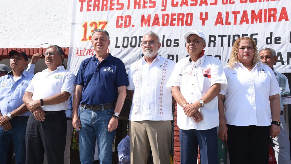 ENCABEZA CHUCHO NADER CONMEMORACIÓN DEL DÍA DEL TRABAJO