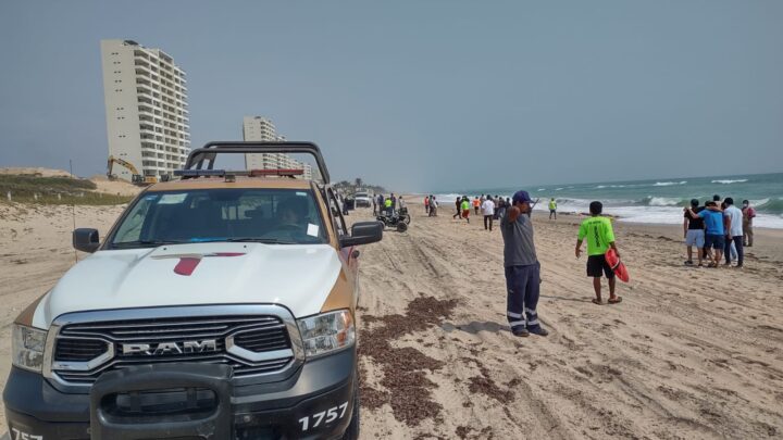 FLOTA CUERPO DE JOVEN AHOGADA EN MIRAMAR.