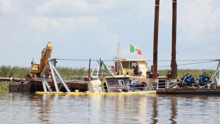 DRAGADO COMENZARÁ EN PRÓXIMOS DÍAS, PARA BRINDAR SEGURIDAD A LAS FAMILIAS DEL RÍO TAMESÍ