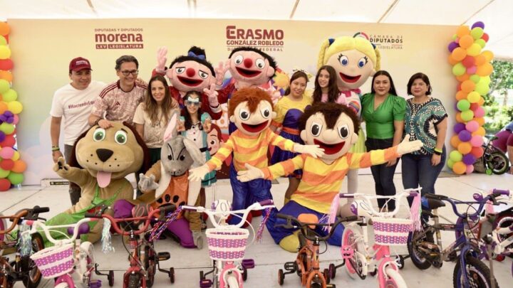 #CiudadMadero  DIPUTADO ERASMO GONZÁLEZ ORGANIZA EVENTOS MASIVOS PARA CELEBRAR A LA NIÑEZ EN CIUDAD MADERO.