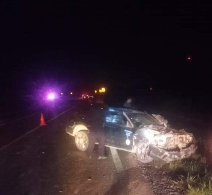 COLICION CARRETERA DEJA DOS LESIONADOS