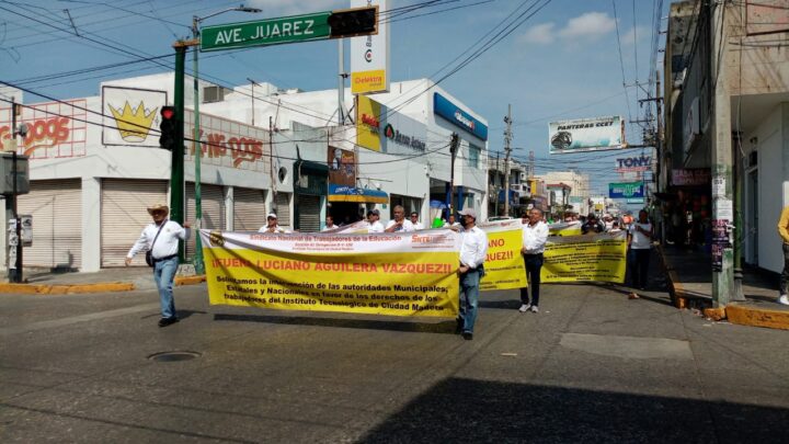 Marchan Sindicalizados Del ITCM, Para Pedir Destitución Del Director.