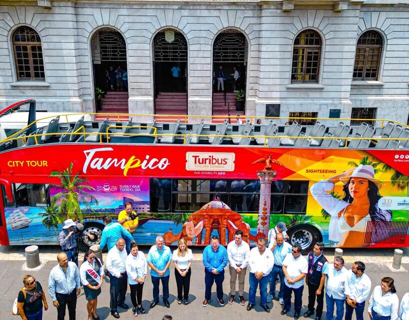 Inicia Operaciones Turibús en Tampico Inicia Operaciones Turibús en Tampico