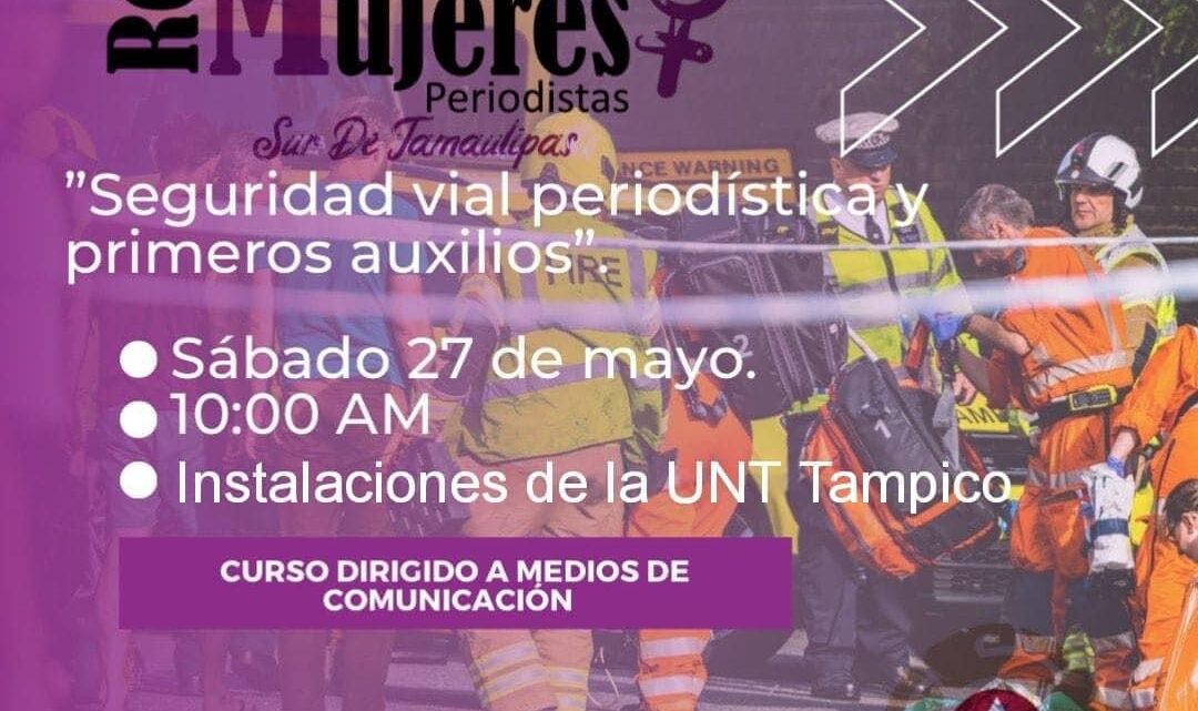 CAPACITARÁN A PERIODISTAS EN SEGURIDAD VIAL Y PRIMEROS AUXILIOS