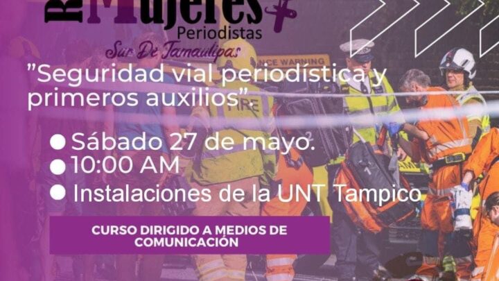 CAPACITARÁN A PERIODISTAS EN SEGURIDAD VIAL Y PRIMEROS AUXILIOS