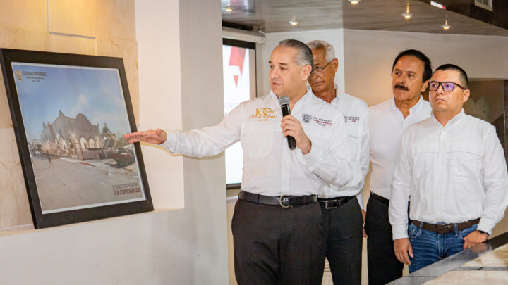 PRESENTAN PROYECTO DE REMODELACIÓN DE LA PLAZA ISAURO ALFARO OTERO, EN SU 3ERA ETAPA.
