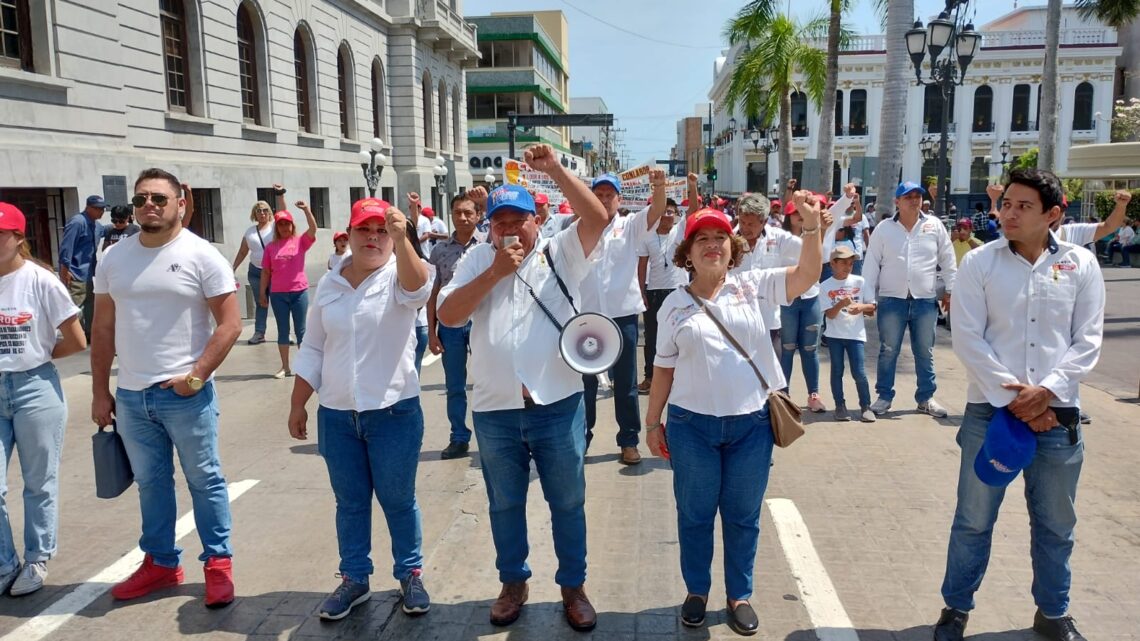 SINDICATOS “JALAN” POR SEPARADO EN EL DÍA DEL TRABAJO; NO HUBO DESFILE EN TAMPICO