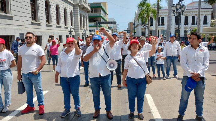 SINDICATOS “JALAN” POR SEPARADO EN EL DÍA DEL TRABAJO; NO HUBO DESFILE EN TAMPICO