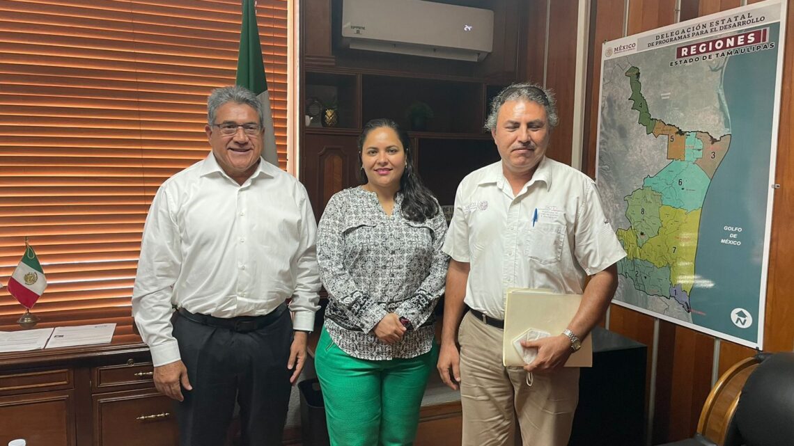 EFECTÚA ARMANDO MARTÍNEZ MANRÍQUEZ GIRA DE TRABAJO POR CD. VICTORIA GESTIONANDO BENEFICIOS