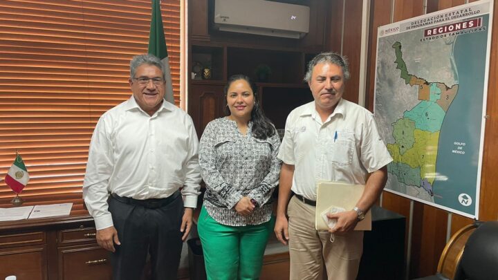 EFECTÚA ARMANDO MARTÍNEZ MANRÍQUEZ GIRA DE TRABAJO POR CD. VICTORIA GESTIONANDO BENEFICIOS