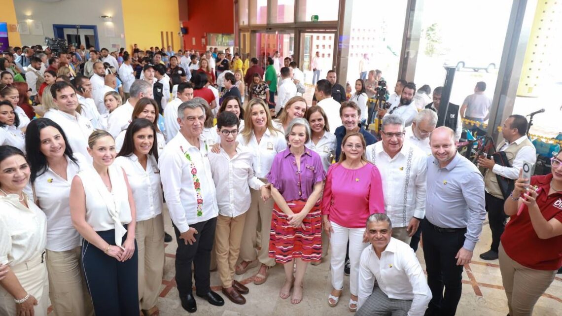 ACOMPAÑAN ALCALDE DE ALTAMIRA Y PRESIDENTA DIF A GOBERNADOR EN FIRMA DE CONVENIO CON EL CRIT TAMAULIPAS