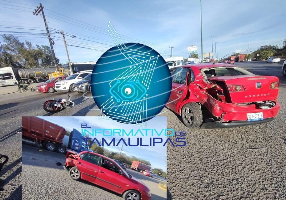 SEVERAS LESIONES EL SALDO DE ACCIDENTE EN LA AVENIDA DE LA INDUSTRIA