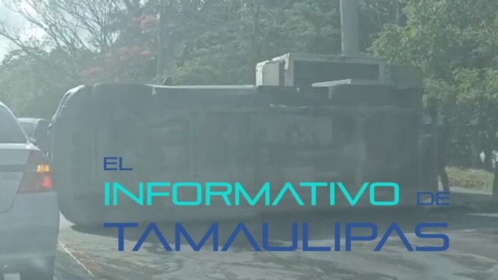 VUELCA CAMIONETA DE LECHE MARSELLA EN TANCOL