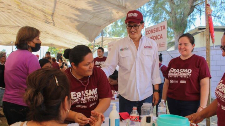Diputado Erasmo González Sigue Beneficiando a las Familias mMaderenses
