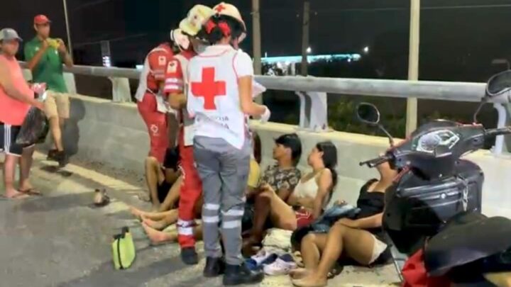 Reportan a Motociclistas Arrollados Por Auto Fantasma en el Puente de Miramar