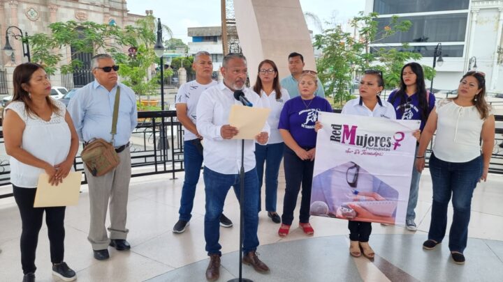 PERIODISTAS Y COMUNICADORES PIDEN RESPETO A LA “LIBERTAD DE EXPRESIÓN”.