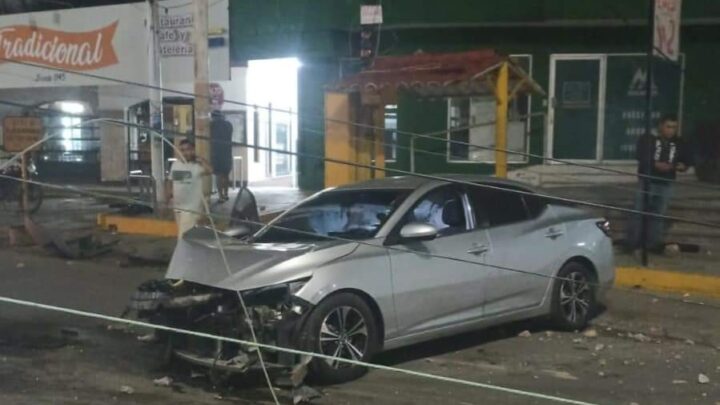 SE REGISTRAN DOS FUERTES ACCIDENTES EN MADERO.