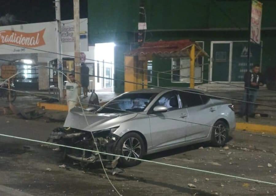 SE REGISTRAN DOS FUERTES ACCIDENTES EN MADERO.