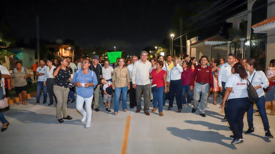 LA COLONIA TAMPICO-ALTAMIRA SECTOR 3 SE VISTE DE FIESTA CON LA INAUGURACIÓN DE LA AVENIDA VENUSTIANO CARRANZA LA COLONIA TAMPICO-ALTAMIRA SECTOR 3 SE VISTE DE FIESTA CON LA INAUGURACIÓN DE LA AVENIDA VENUSTIANO CARRANZA