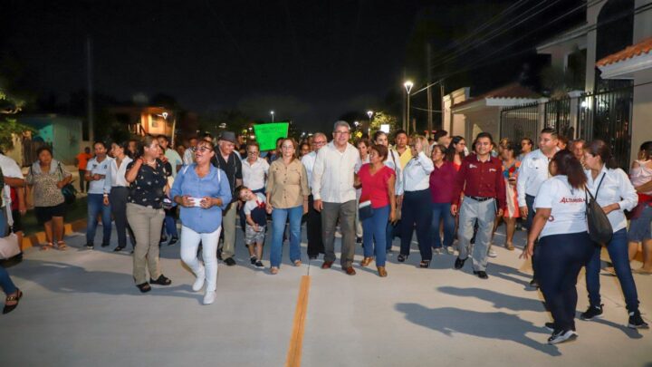 LA COLONIA TAMPICO-ALTAMIRA SECTOR 3 SE VISTE DE FIESTA CON LA INAUGURACIÓN DE LA AVENIDA VENUSTIANO CARRANZA