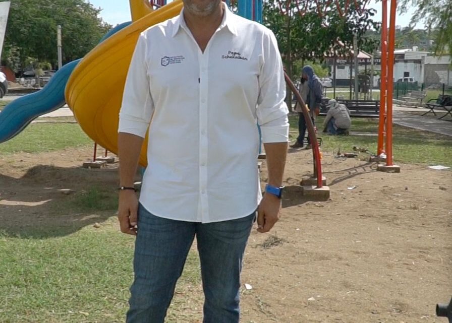 Pepe Shekaibán Supervisa Rehabilitación de Áreas Recreativas en Tampico