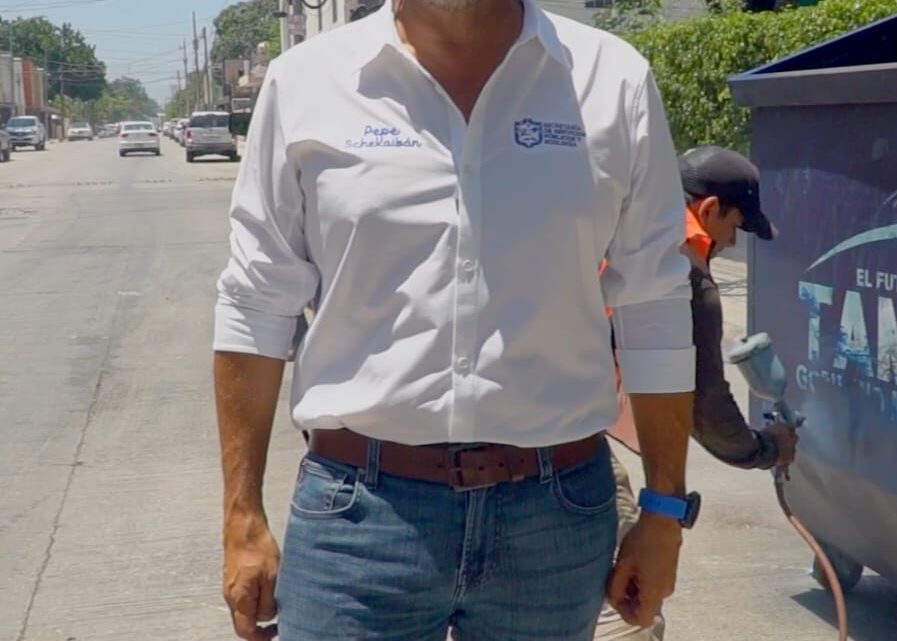 Programa de Contenedores en Mantenimiento Permanente; Asegura Pepe Schekaibán