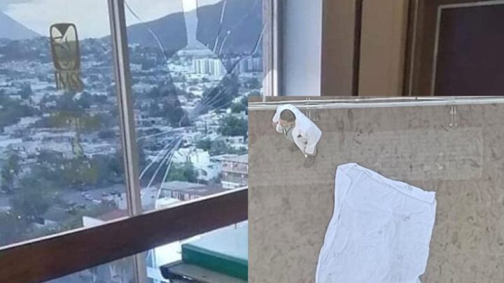 HOMBRE SE SUICIDA EN LA CLÍNICA 25 DEL IMSS DE MONTERREY, AL LANZARSE DESDE EL PISO 10