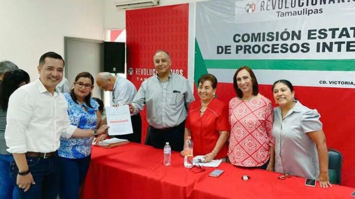 SE REGISTRA JOEL BARRAGÁN, COMO ASPIRANTE A LA PRESIDENCIA DEL PRI MADERO.