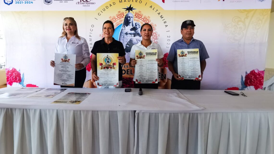 ANUNCIAN FESTIVIDADES DE LA VIRGEN DEL CARMEN EN CIUDAD MADERO