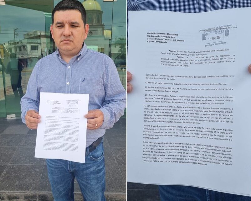 EXIGEN A CFE HACERSE CARGO DE DAÑOS OCASIONADOS POR DESAJUSTES EN EL SUMINISTRO DE ENERGÍA.