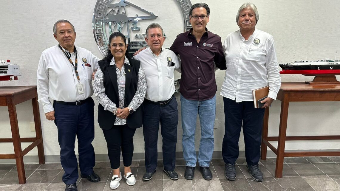 DIPUTADOS FEDERALES Y FUNCIONARIOS DEL PUERTO DE ALTAMIRA IMPULSAN PROYECTOS DE INVERSIÓN