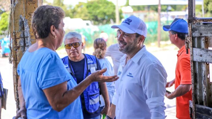 ENCABEZA PEPE SCHEKAIBÁN NUEVA JORNADA DICIENDO Y HACIENDO EN LA COLONIA ARENAL
