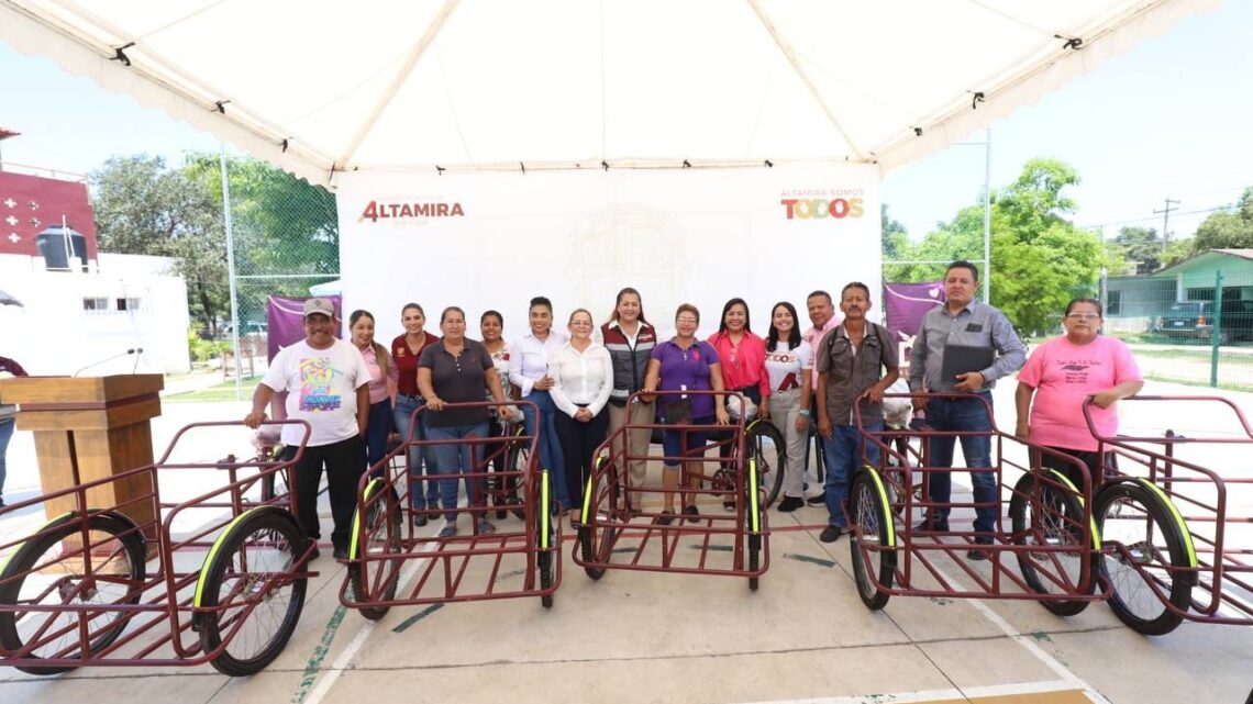 RESPALDA GOBIERNO ALTAMIRENSE CON APARATOS FUNCIONALES Y DE TRABAJO A PERSONAS DE LA TERCERA EDAD