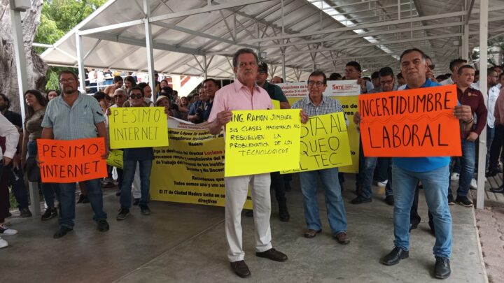 SINDICALIZADOS PIDEN DESTITUCIÓN DEL DIRECTOR TECNOLÓGICO DE MADERO.