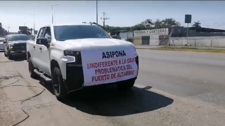 SIN GRAN AFECTACIÓN A LA CIUDADANÍA SE REALIZO LA CARAVANA DE PROTESTA DE LA CONATRAM