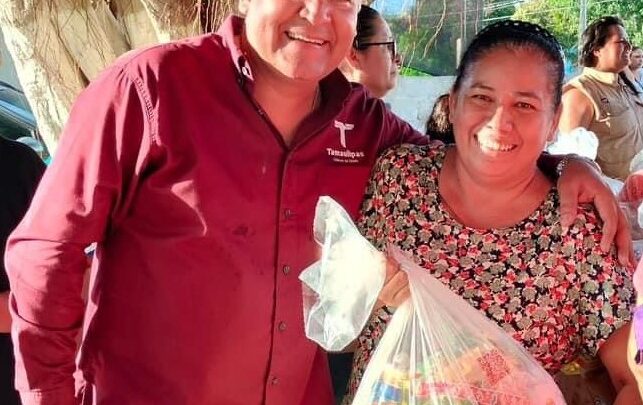 LLEVA CLAUDIO DE LEIJA “ALIMENTANDO TU BIENESTAR” A LAS COLONIAS ADRIANA GONZÁLEZ Y LAS FLORES