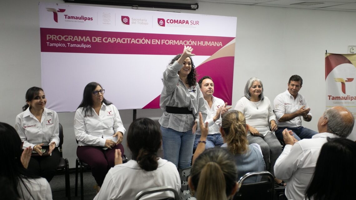 SECRETARÍA DEL TRABAJO Y COMAPA SUR CAPACITAN AL PERSONAL DEL ORGANISMO OPERADOR DEL AGUA