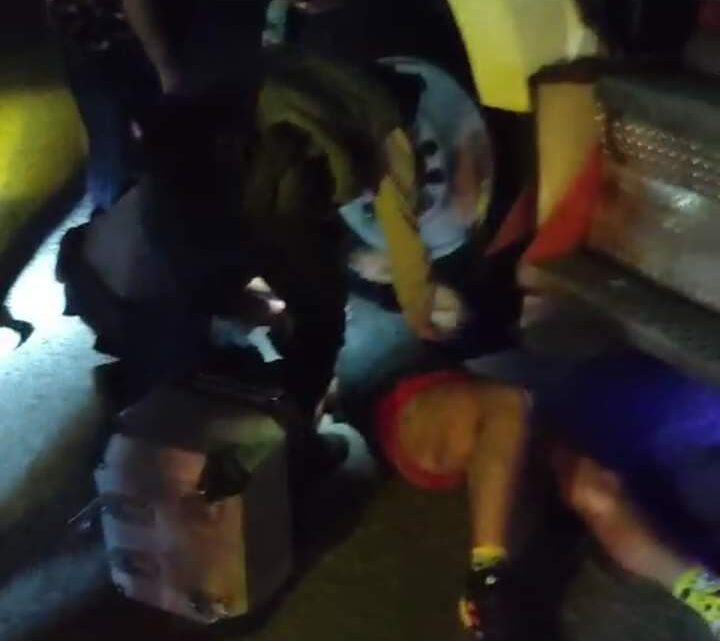 Joven Motociclista Atropellado Por Tractocamion en la Avenida de la Industria. 