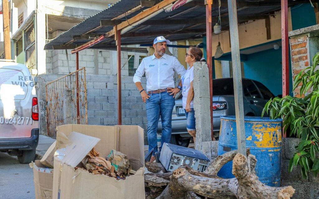 Realiza Pepe Scheckaibán Jornada Diciendo y Haciendo en Zona Norte de Tampico