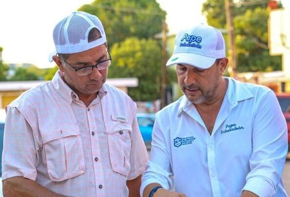 Intensificamos en Tampico limpieza de áreas verdes de escuelas : Pepe Schekaibán