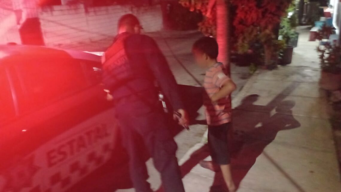 GUARDIA ESTATAL DE GÉNERO LOCALIZA EN TAMPICO A MENOR EXTRAVIADO