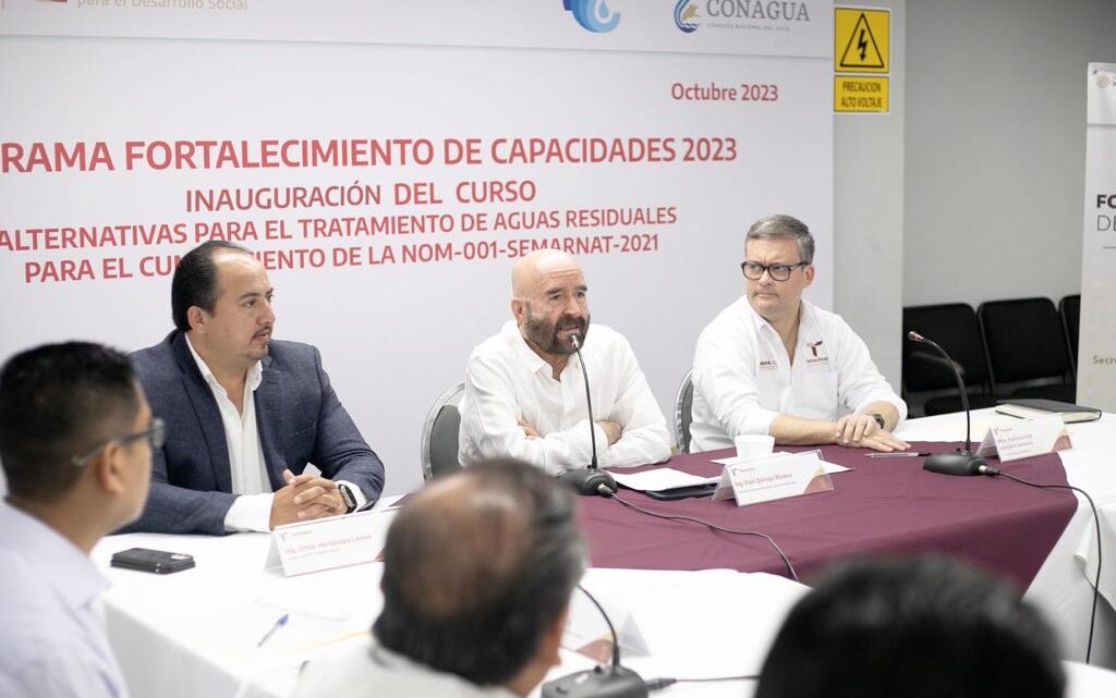 INAUGURAN EN COMAPA SUR EL CURSO “ALTERNATIVAS DE TRATAMIENTO DE AGUAS RESIDUALES” INAUGURAN EN COMAPA SUR EL CURSO “ALTERNATIVAS DE TRATAMIENTO DE AGUAS RESIDUALES”