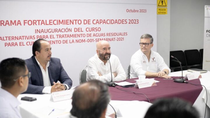 INAUGURAN EN COMAPA SUR EL CURSO “ALTERNATIVAS DE TRATAMIENTO DE AGUAS RESIDUALES”