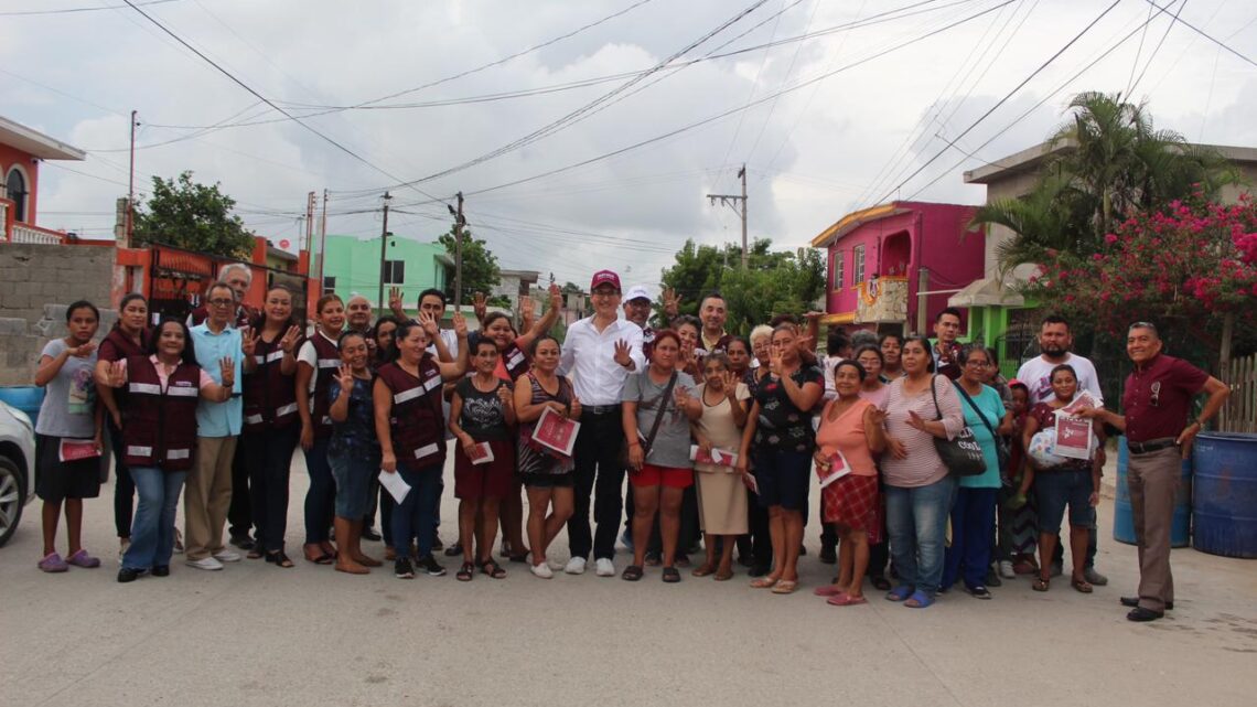 Erasmo González suma Comités de Defensa al liderazgo de Claudia Sheinbaum