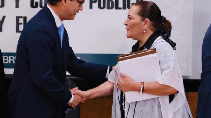 Preside Erasmo González reunión con la Consejera Presidenta del INE para el diálogo del PPEF 2024