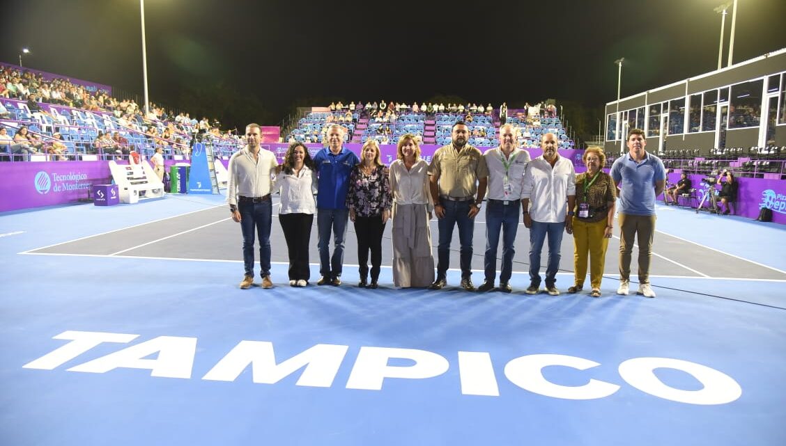 OLGA SOSA RUÍZ REPRESENTA AL GOBERNADOR AMÉRICO VILLARREAL ANAYA EN LA INAUGURACIÓN DEL “ABIERTO TAMPICO 2023”